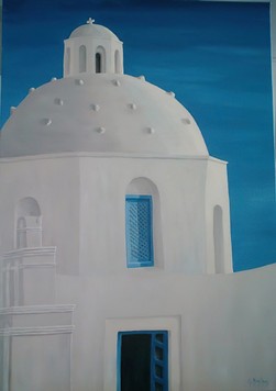 x20 EVGENIA KAIKA - AGIOS MINAS, 2012, Olio su tela, 100 x 70.jpg